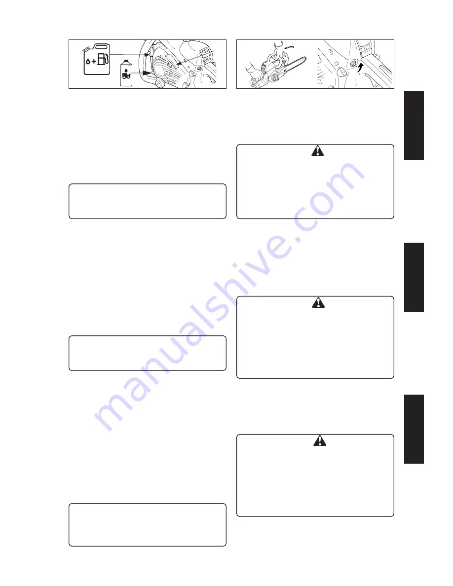 Echo CS-2700ES Operator'S Manual Download Page 25