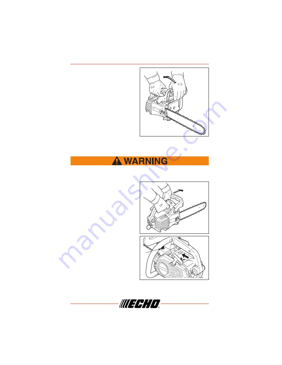 Echo CS-303T Operator'S Manual Download Page 32