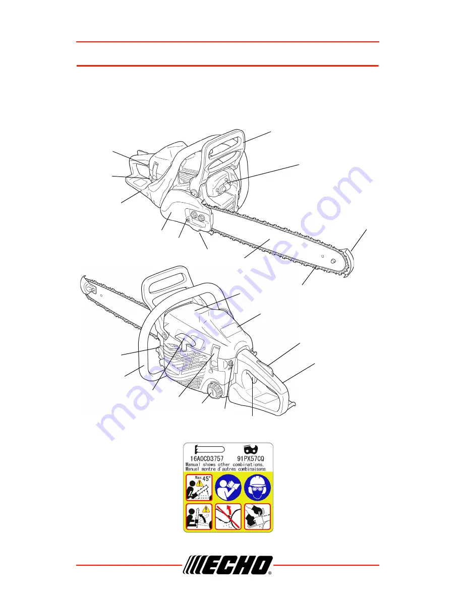 Echo CS-310 Operator'S Manual Download Page 20