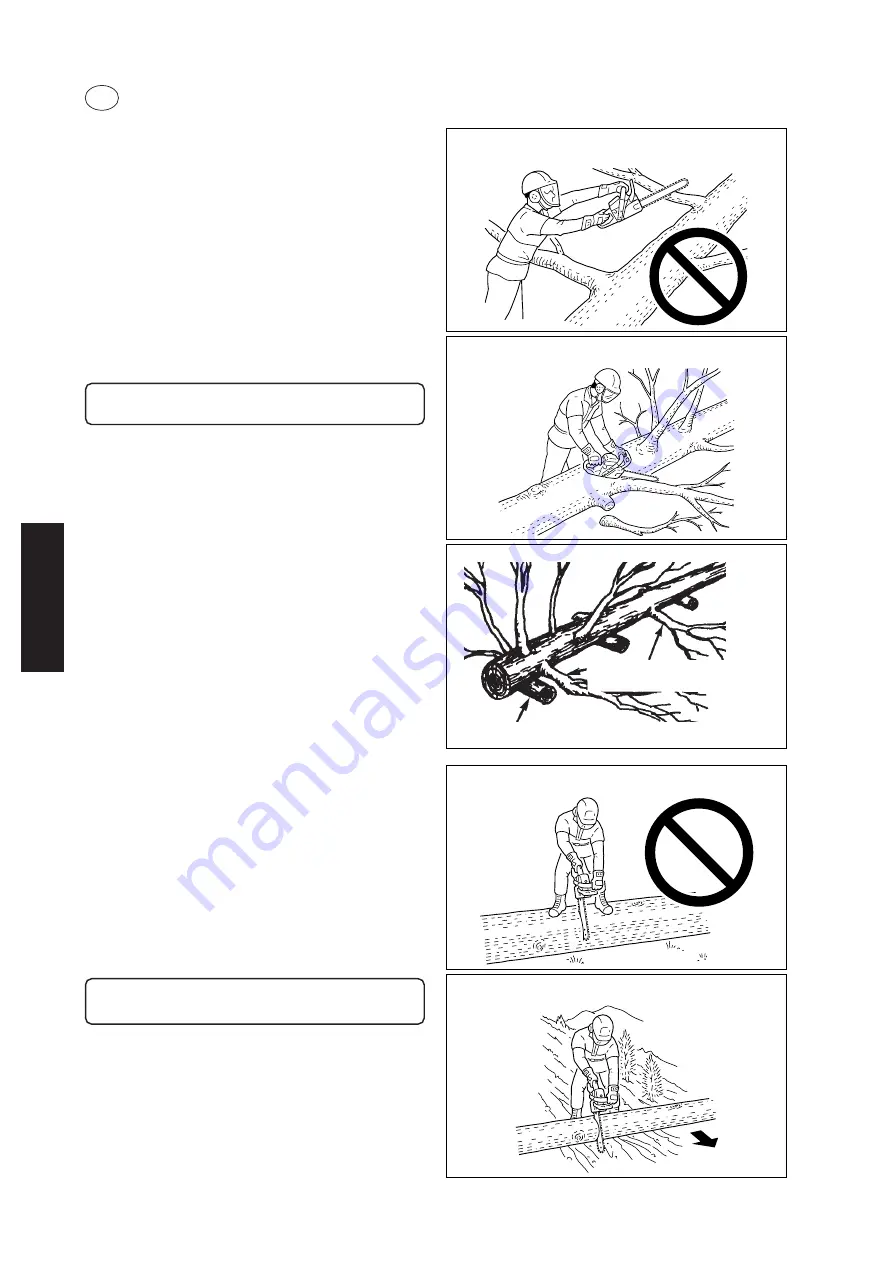 Echo CS-3700ES Operator'S Manual Download Page 42