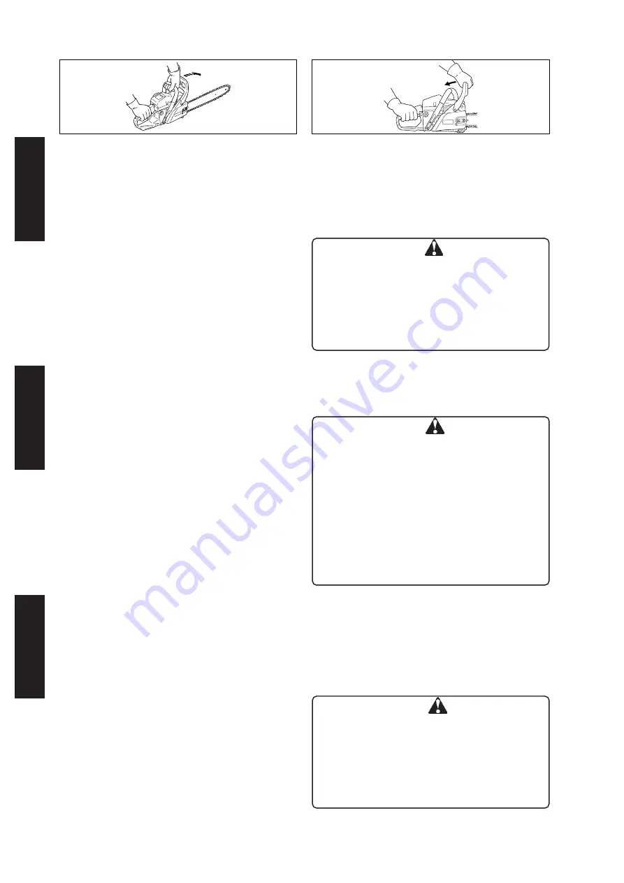 Echo CS-4400 Operator'S Manual Download Page 30