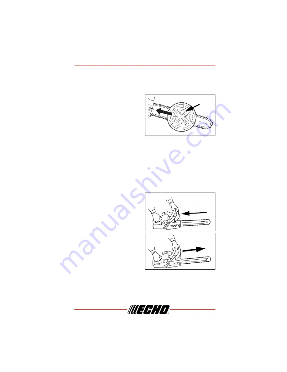 Echo CS-4920 Operator'S Manual Download Page 13