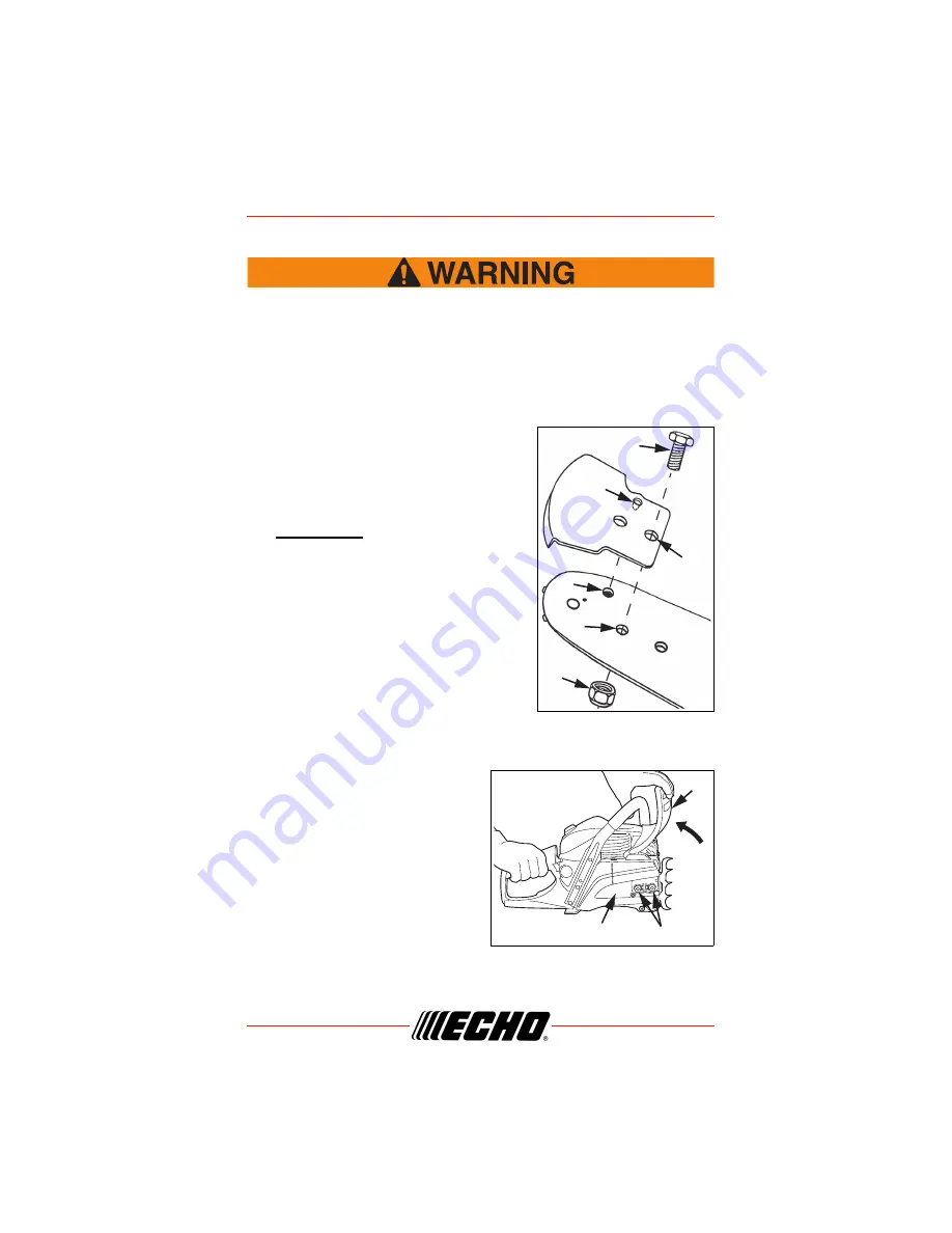 Echo CS-501P Operator'S Manual Download Page 23