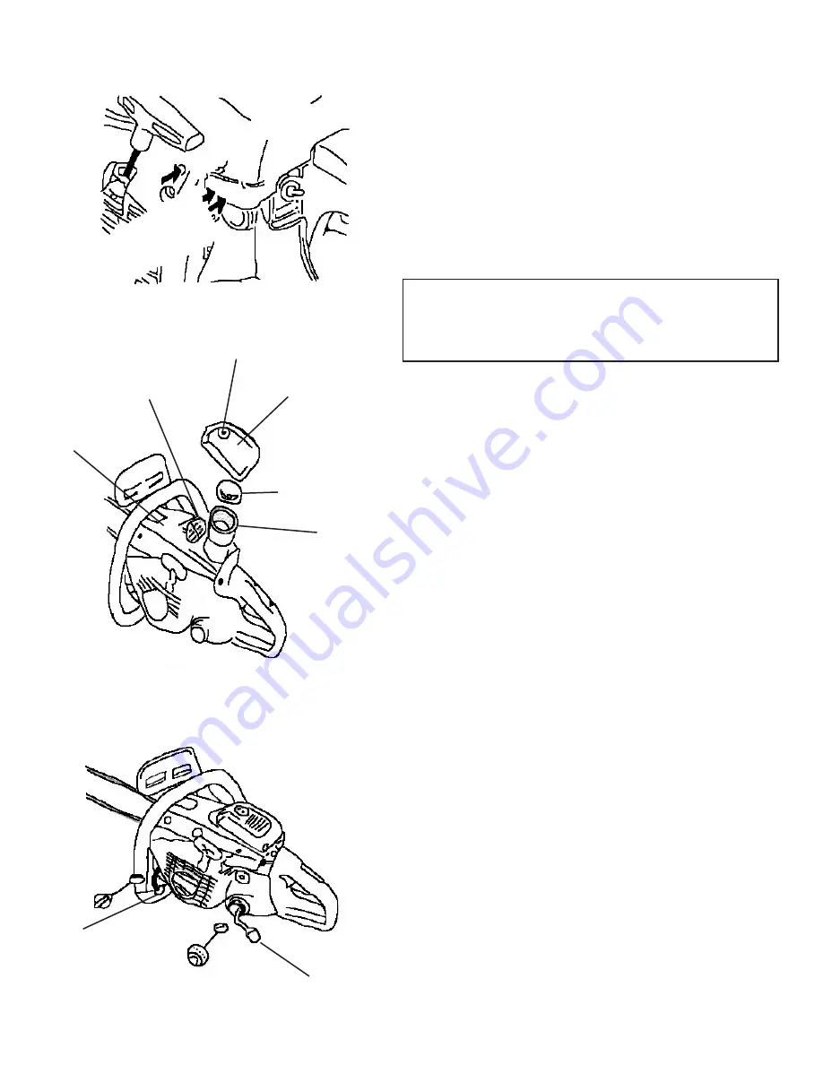 Echo CS-5100 (Danish) Betjeningsvejledning Download Page 15