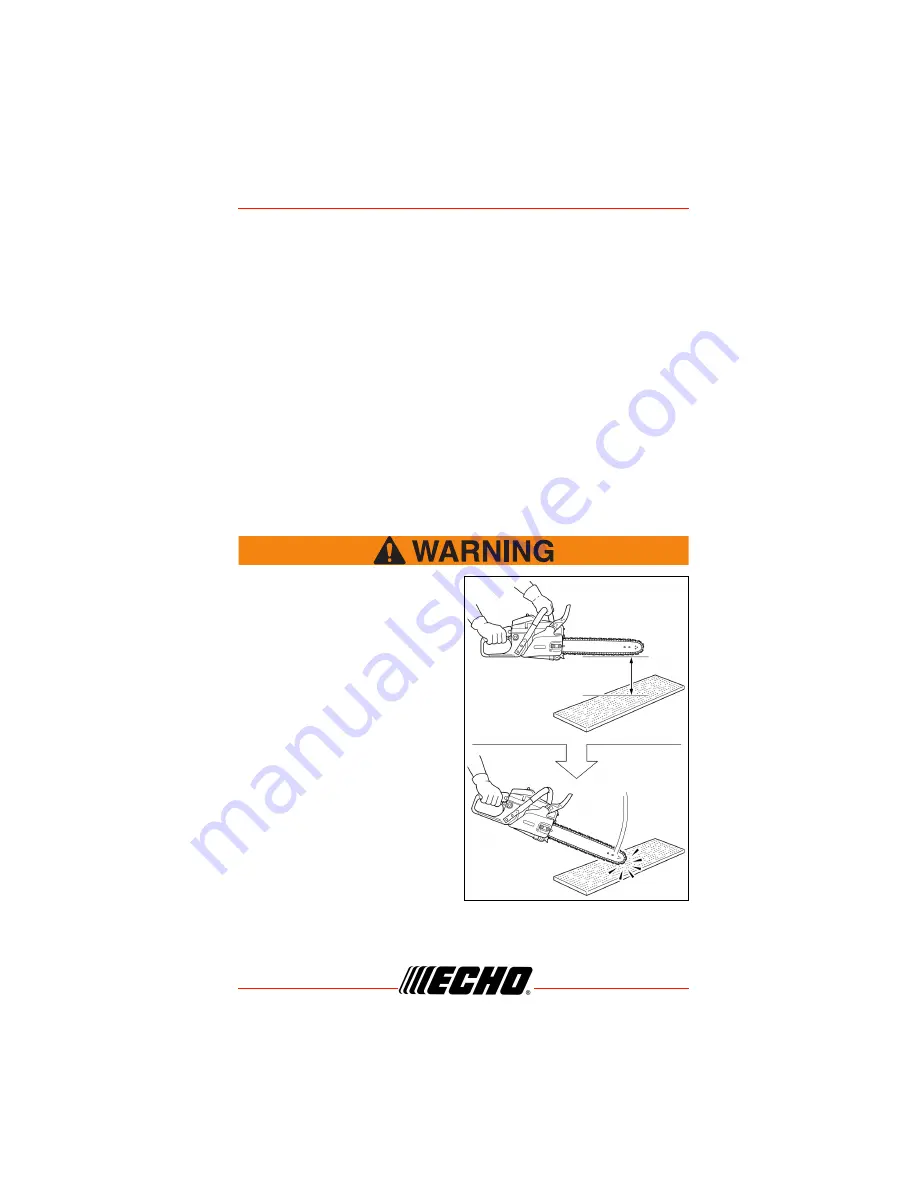 Echo CS-590 Operator'S Manual Download Page 13