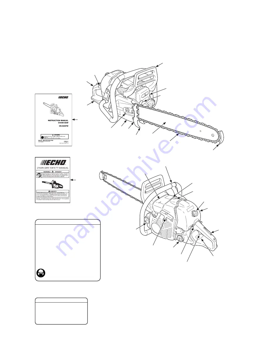 Echo CS-620PW Instruction Manual Download Page 8