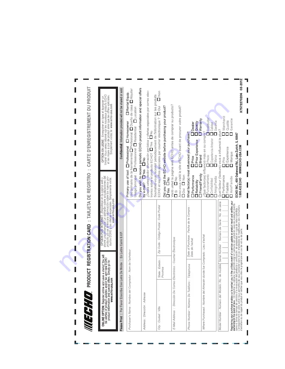 Echo CS-680 Instruction Manual Download Page 37