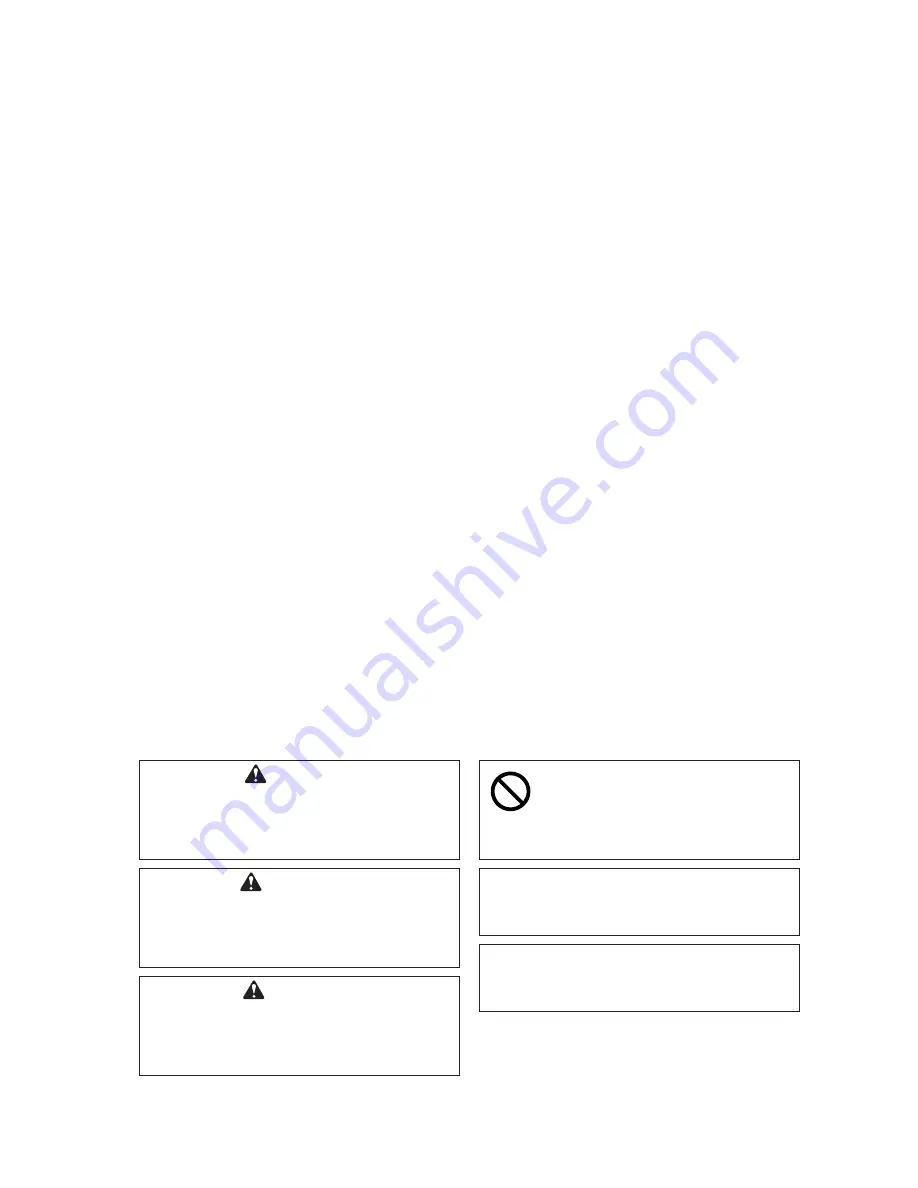 Echo CS-8000 Instruction Manual Download Page 5