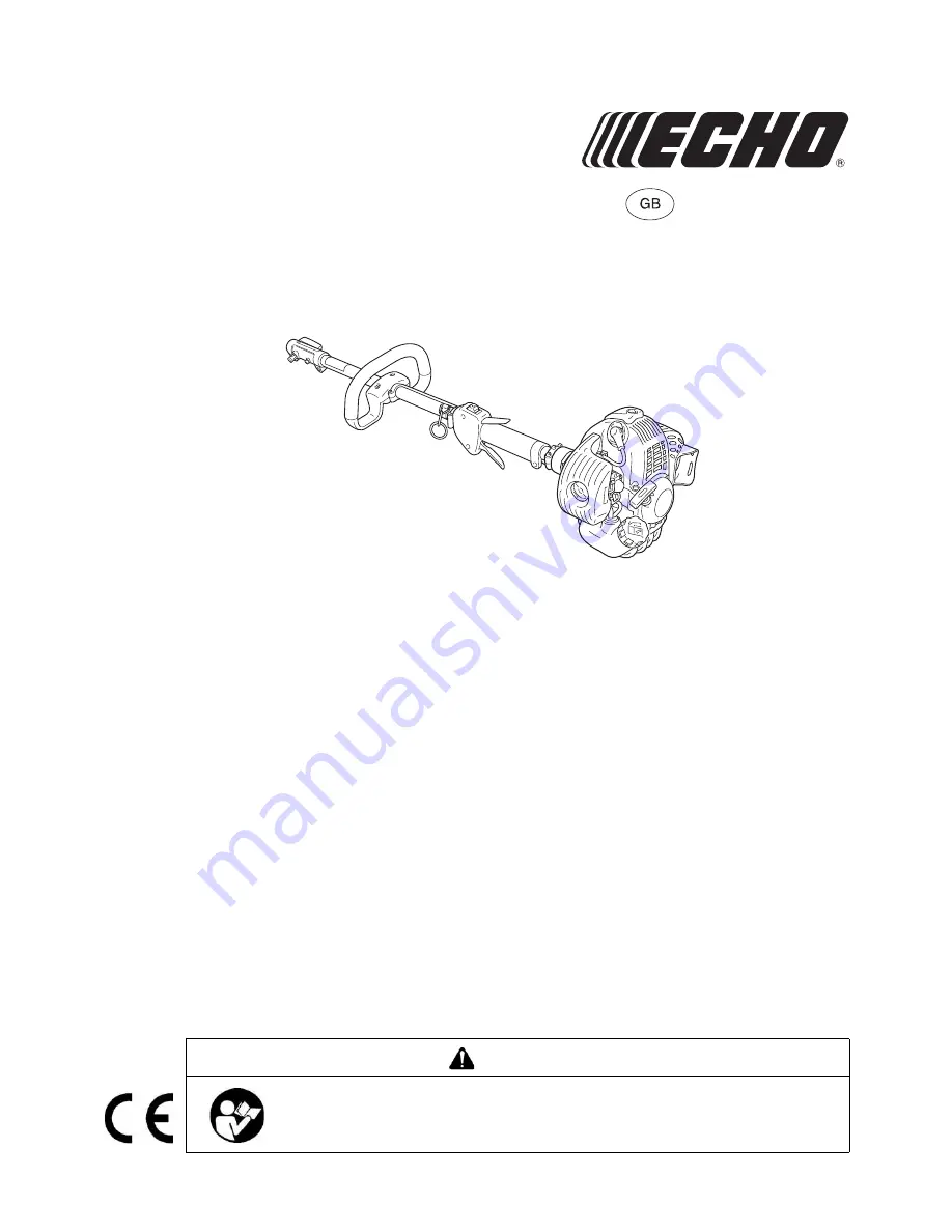 Echo PAS-265ES Operator'S Manual Download Page 3