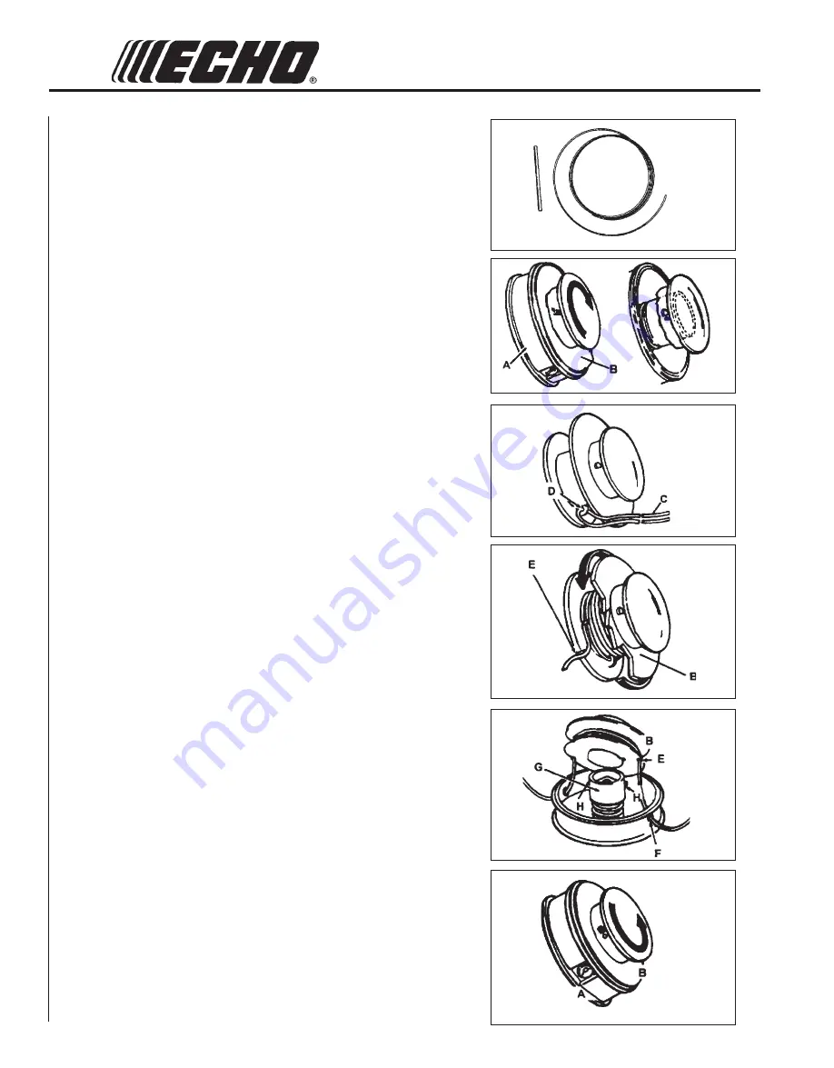 Echo SRM-2400 TYPE 1E - 04-98 Operator'S Manual Download Page 32