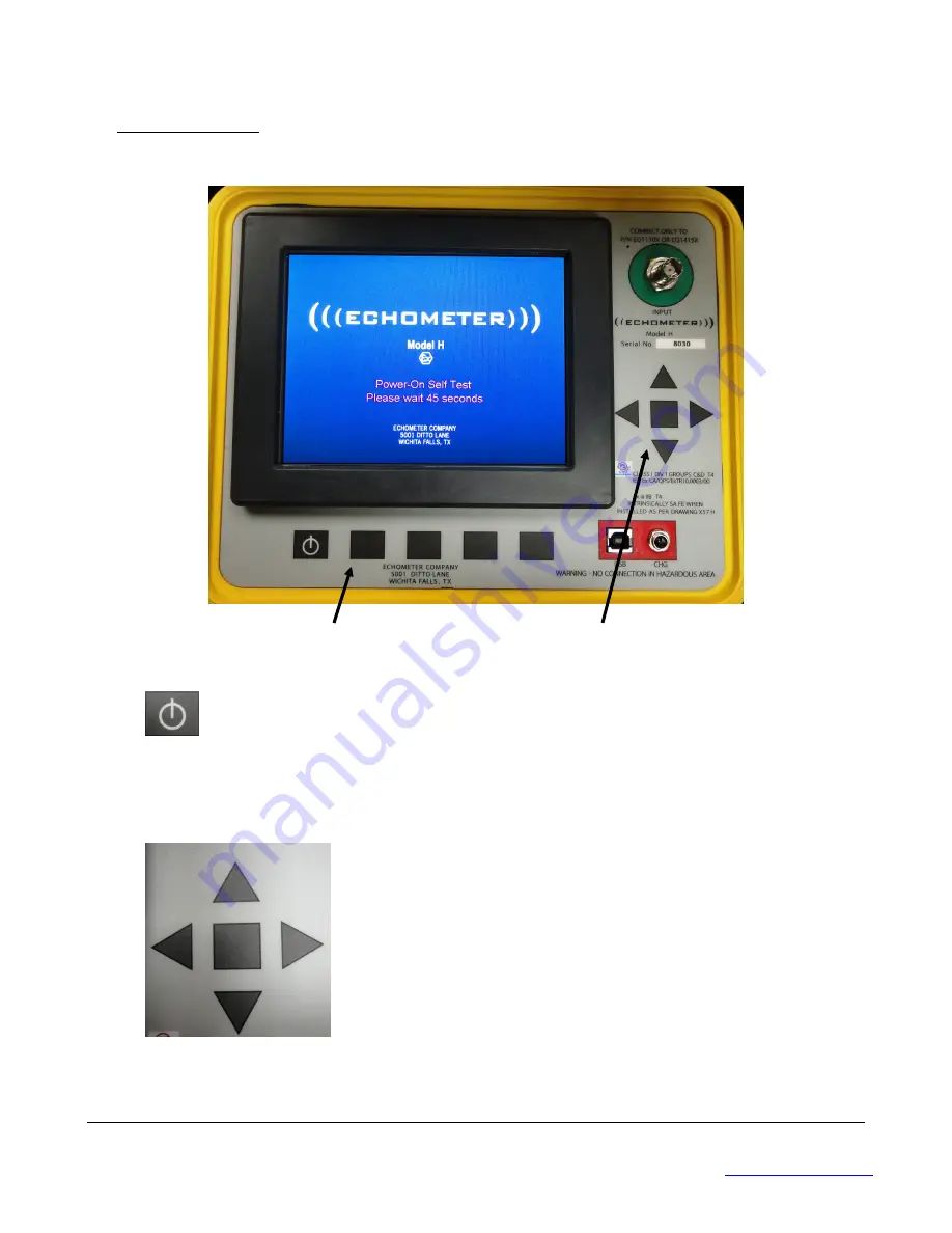 Echometer Model-H Operating Manual Download Page 8