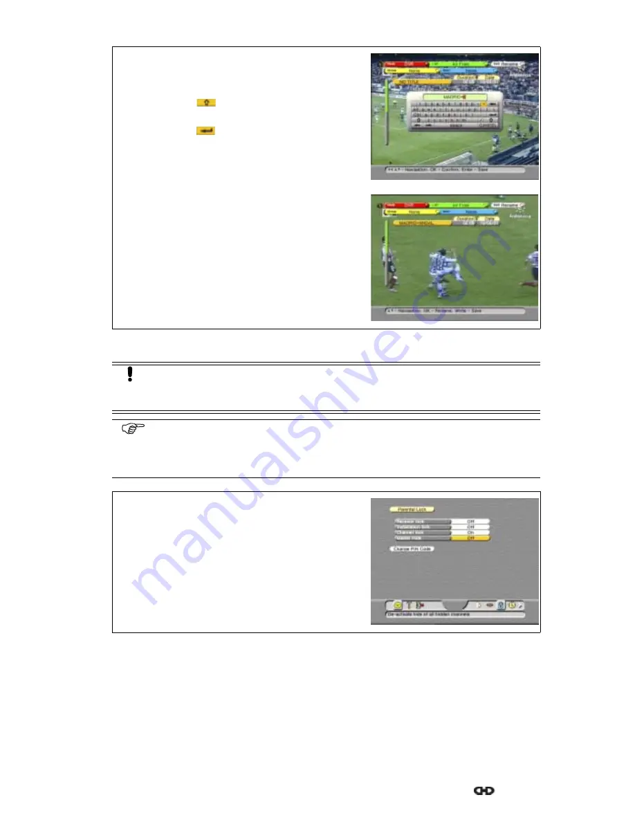 EchoStar DVR-7000 HDD Viaccess User Manual Download Page 44