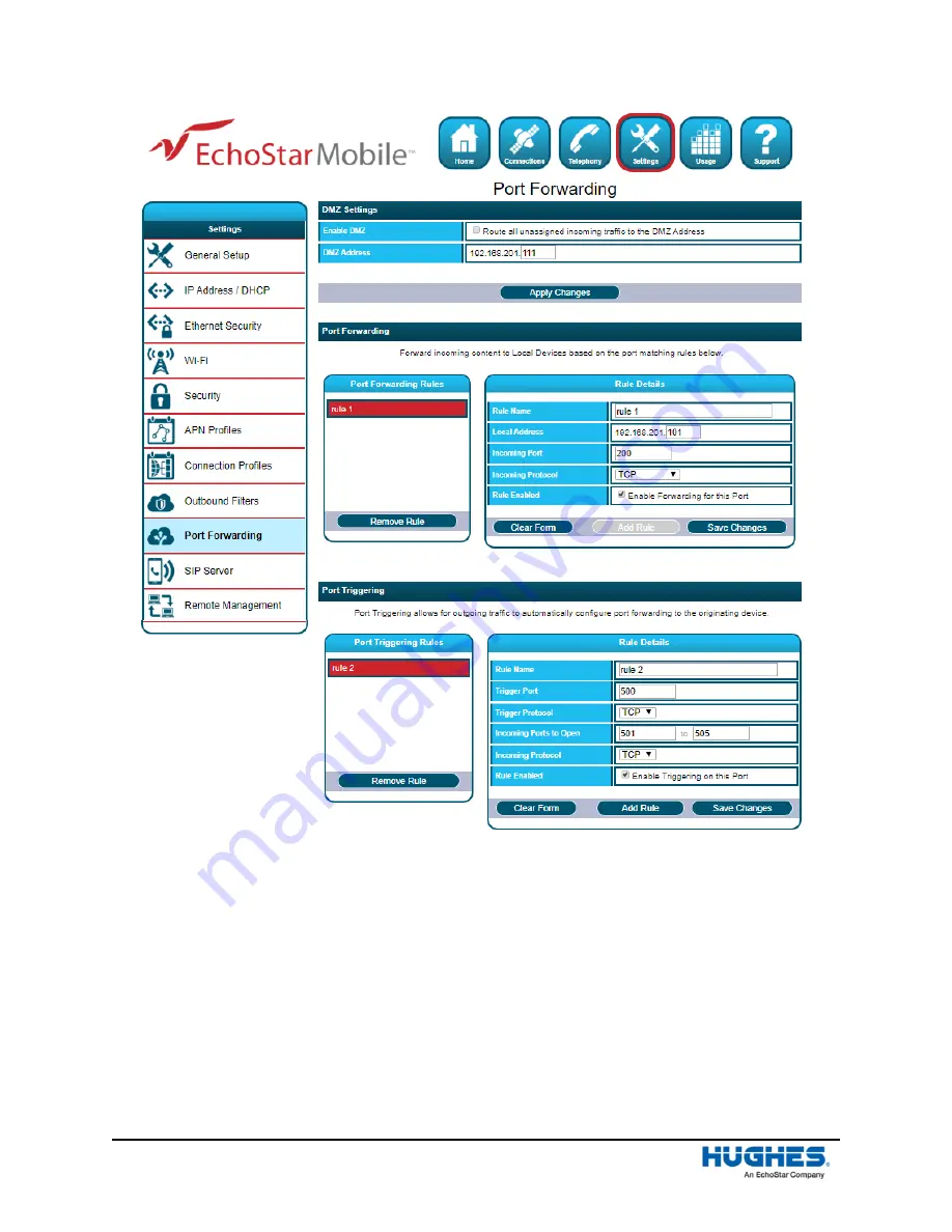 EchoStar Hughes 4200 User Manual Download Page 42