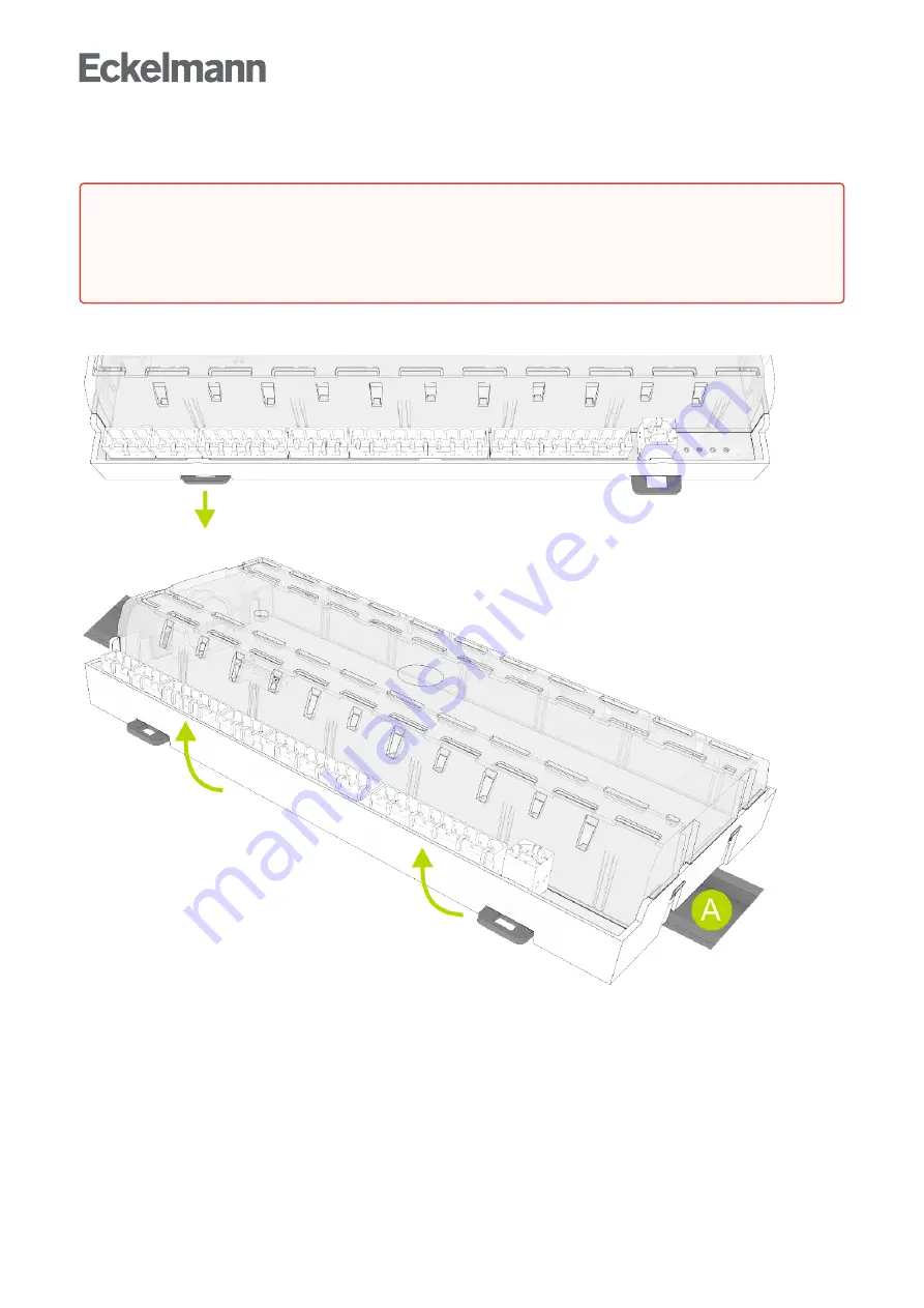 ECKELMANN Case Controller UA 4 E Series Operating Instruction Download Page 121