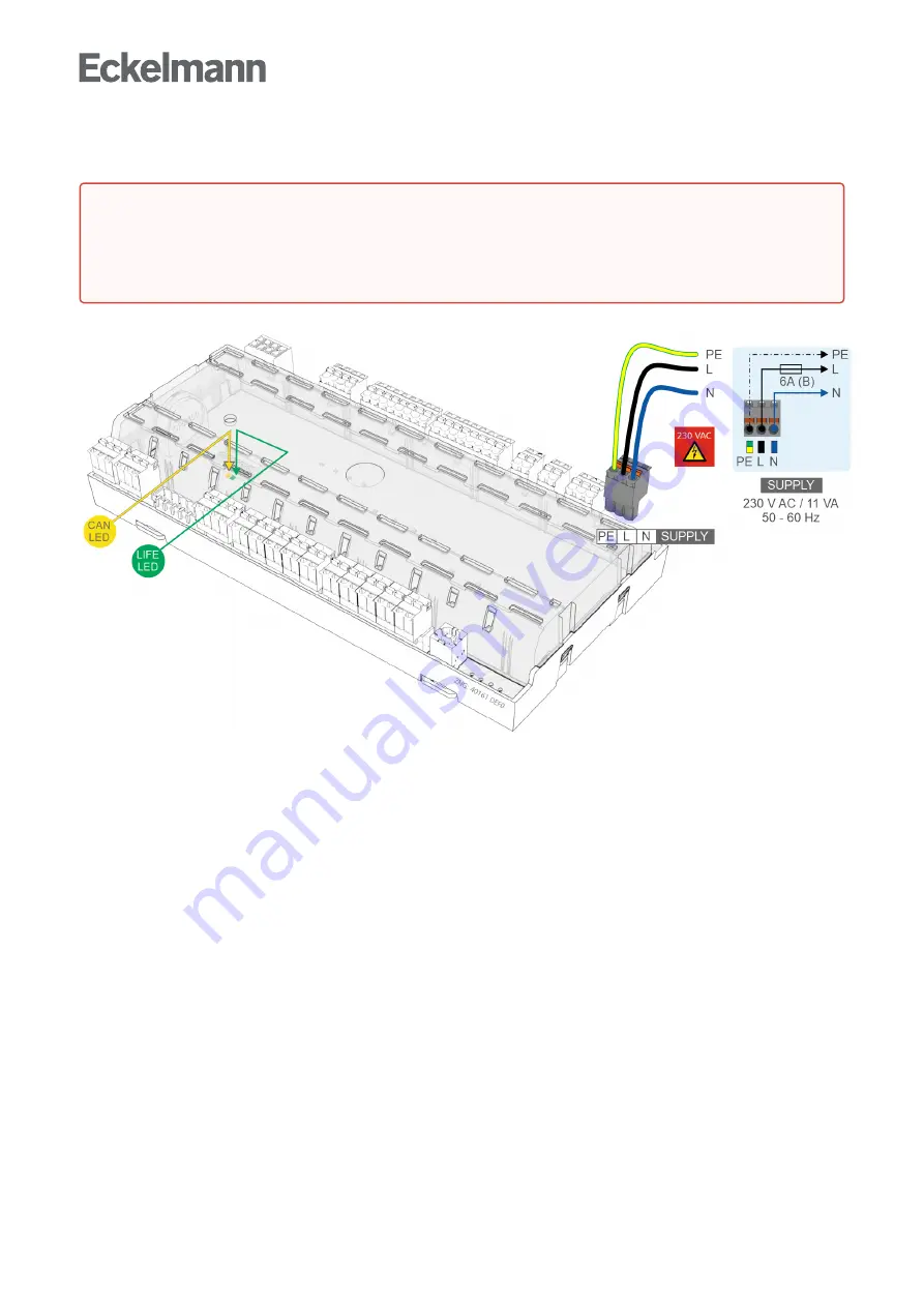 ECKELMANN Case Controller UA 4 E Series Скачать руководство пользователя страница 129