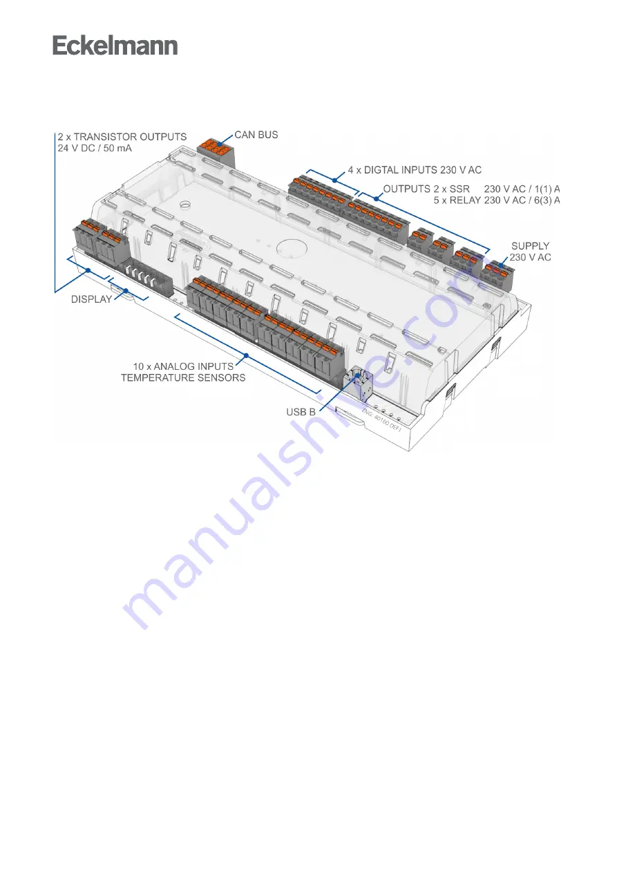 ECKELMANN Case Controller UA 4 E Series Скачать руководство пользователя страница 157