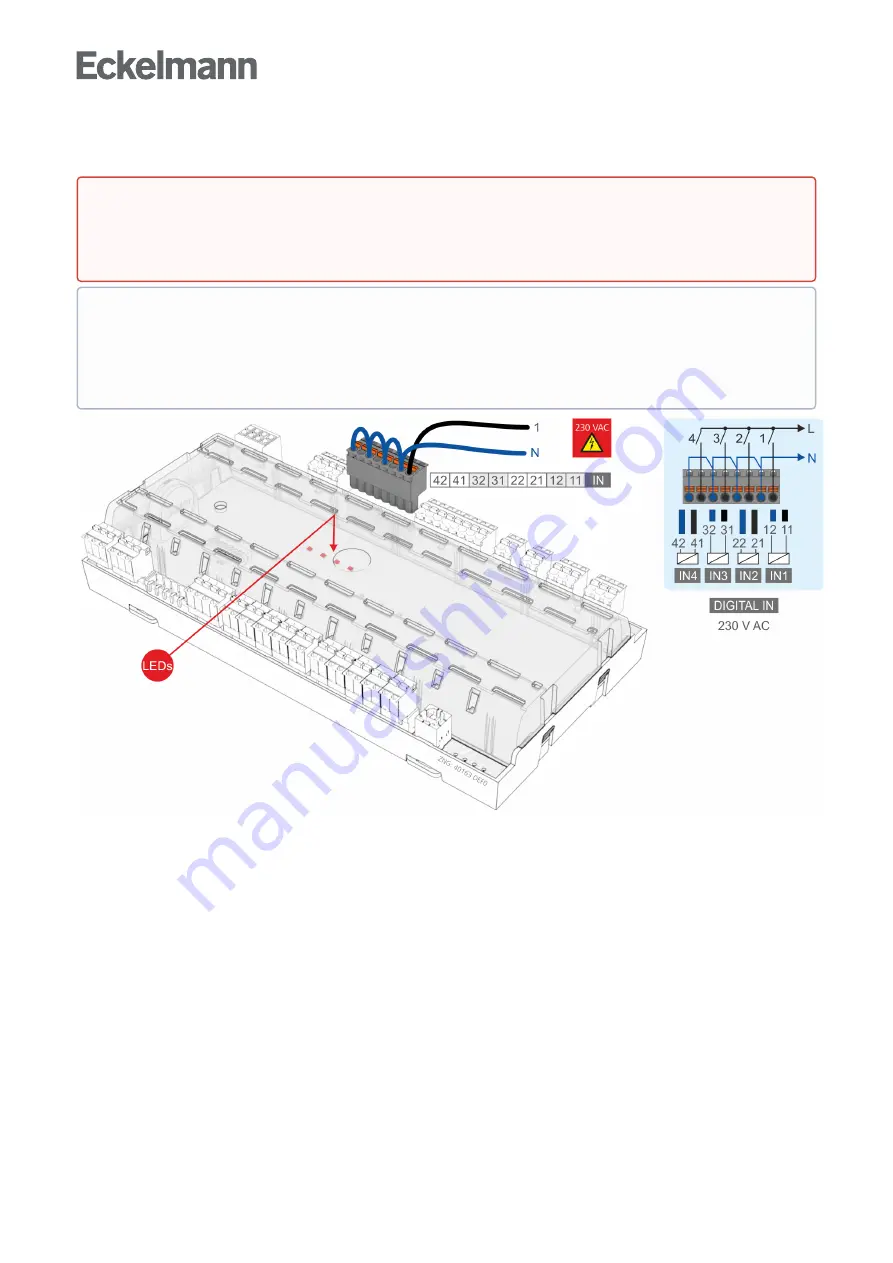 ECKELMANN Case Controller UA 4 E Series Скачать руководство пользователя страница 164