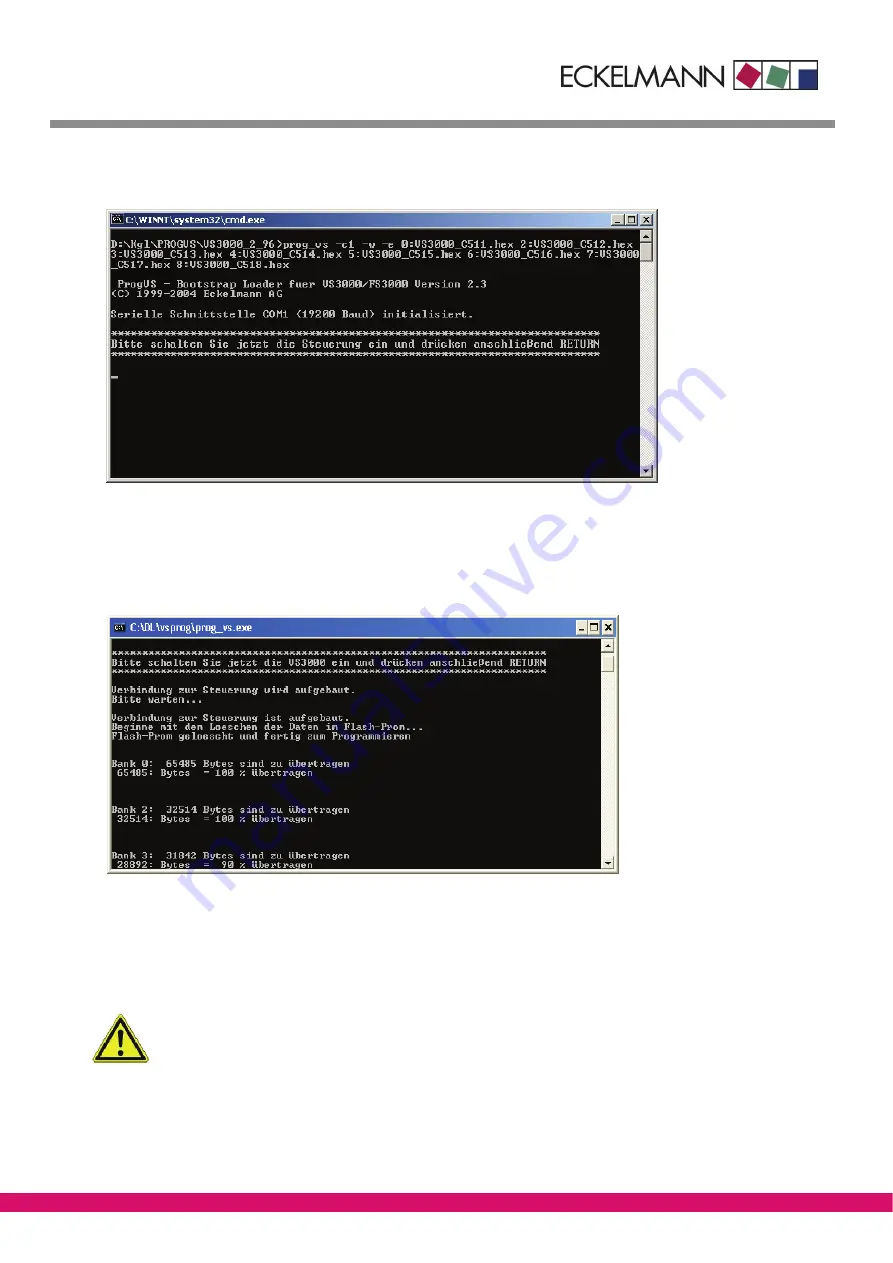 ECKELMANN VS 3000 Manual Download Page 65