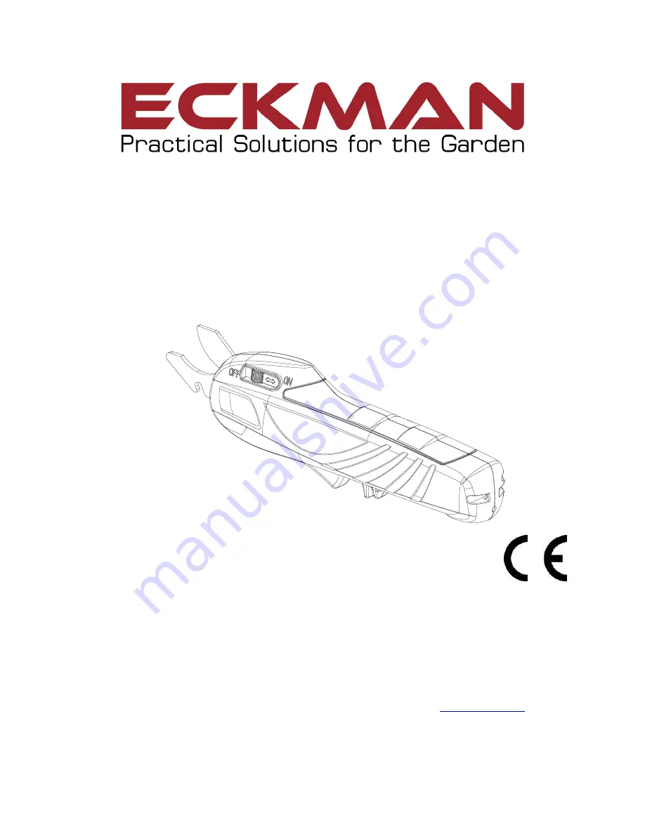 Eckman EKBP1 Скачать руководство пользователя страница 1