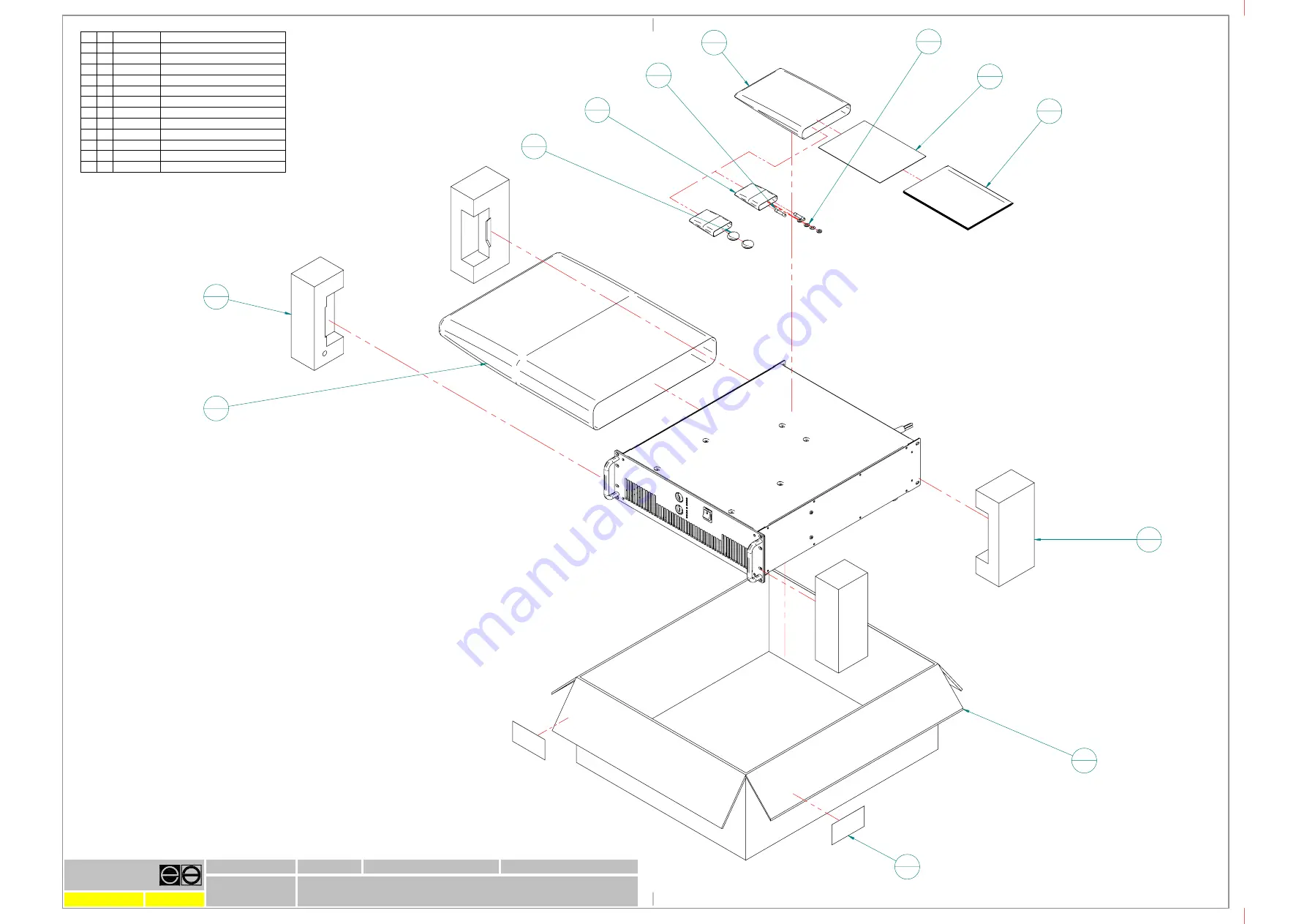 Ecler DPA2500T Service Manual Download Page 38