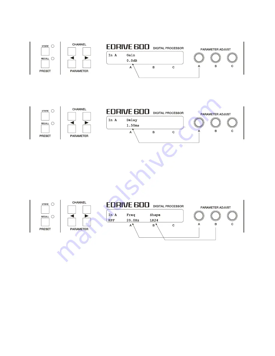 Ecler edrive 600 User Manual Download Page 14