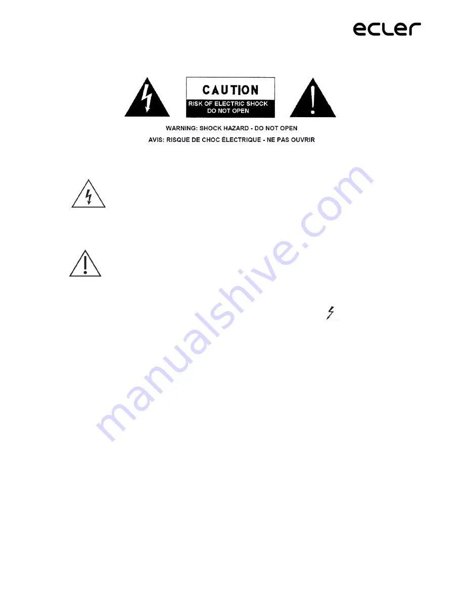 Ecler eHSA2-250 User Manual Download Page 3