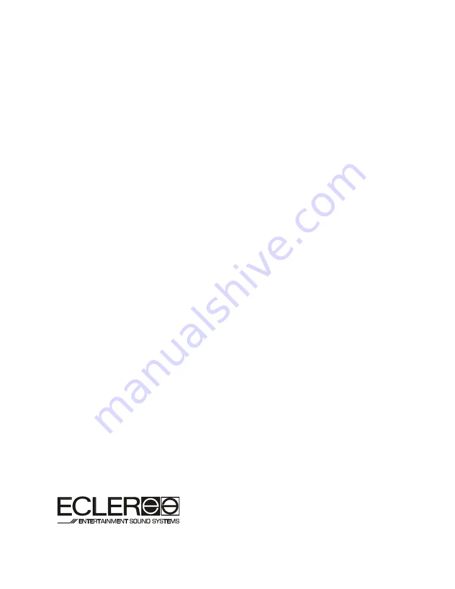 Ecler MAC70v User Manual Download Page 38