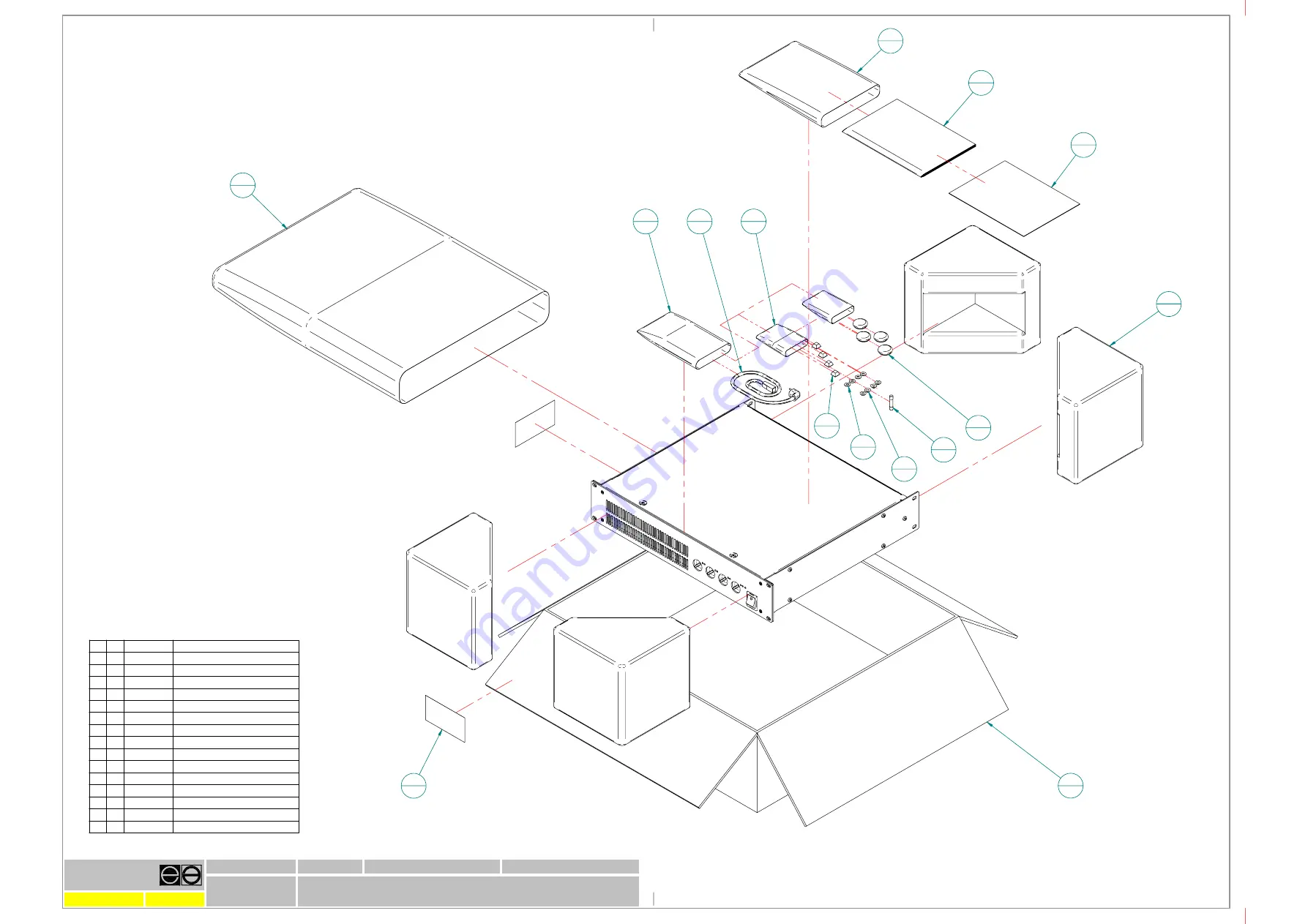 Ecler MPA4-400 Service Manual Download Page 71