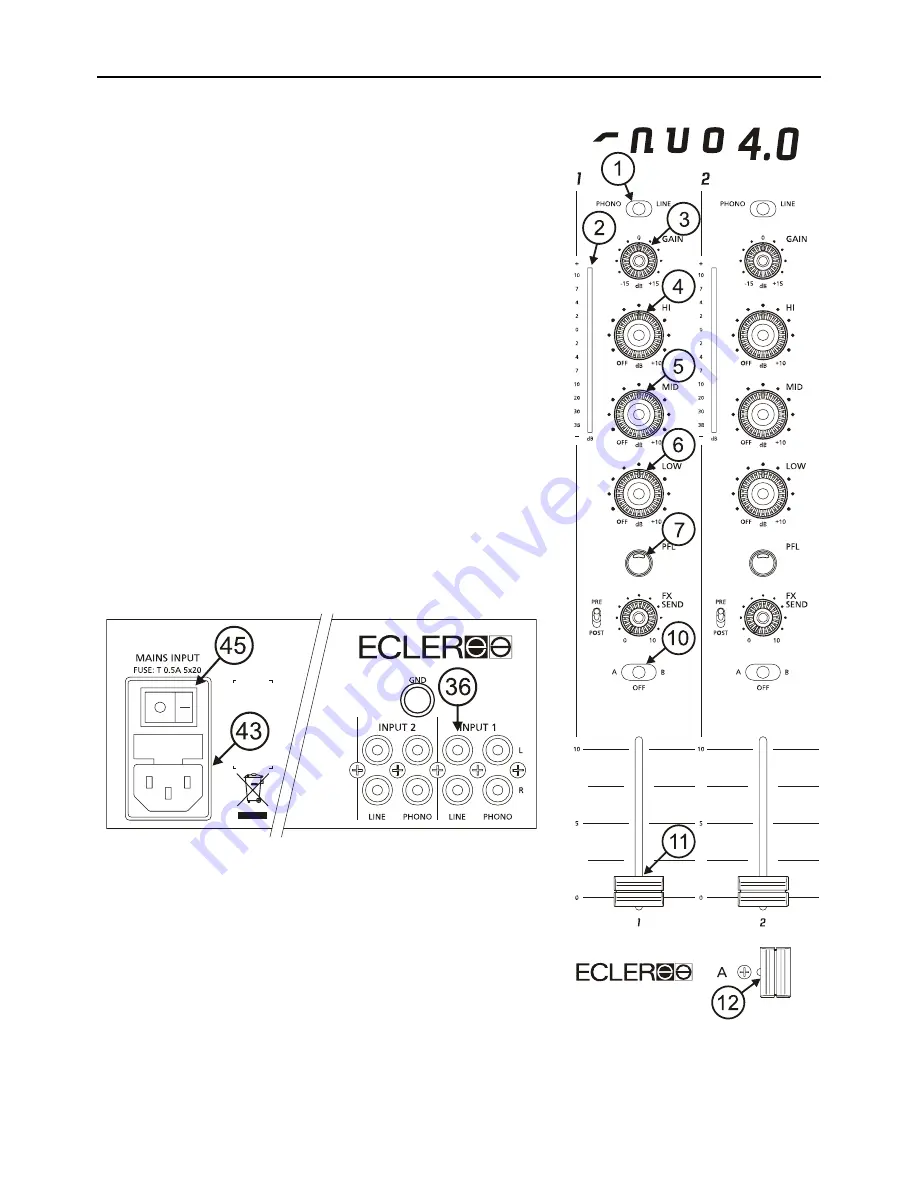 Ecler Nuo 4.0 Скачать руководство пользователя страница 44