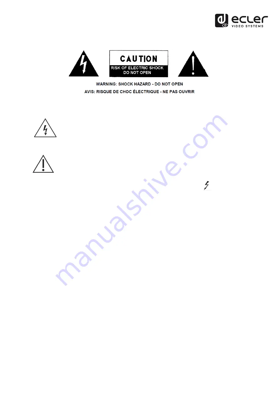 Ecler VEO-CAP4U User Manual Download Page 3