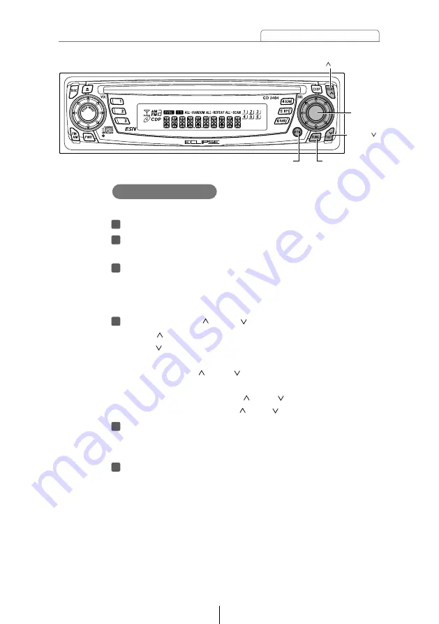 Eclipse CD3404 Owner'S Manual Download Page 27