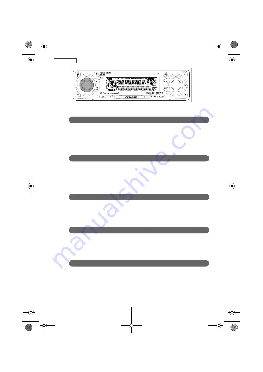 Eclipse CD5435 Скачать руководство пользователя страница 30