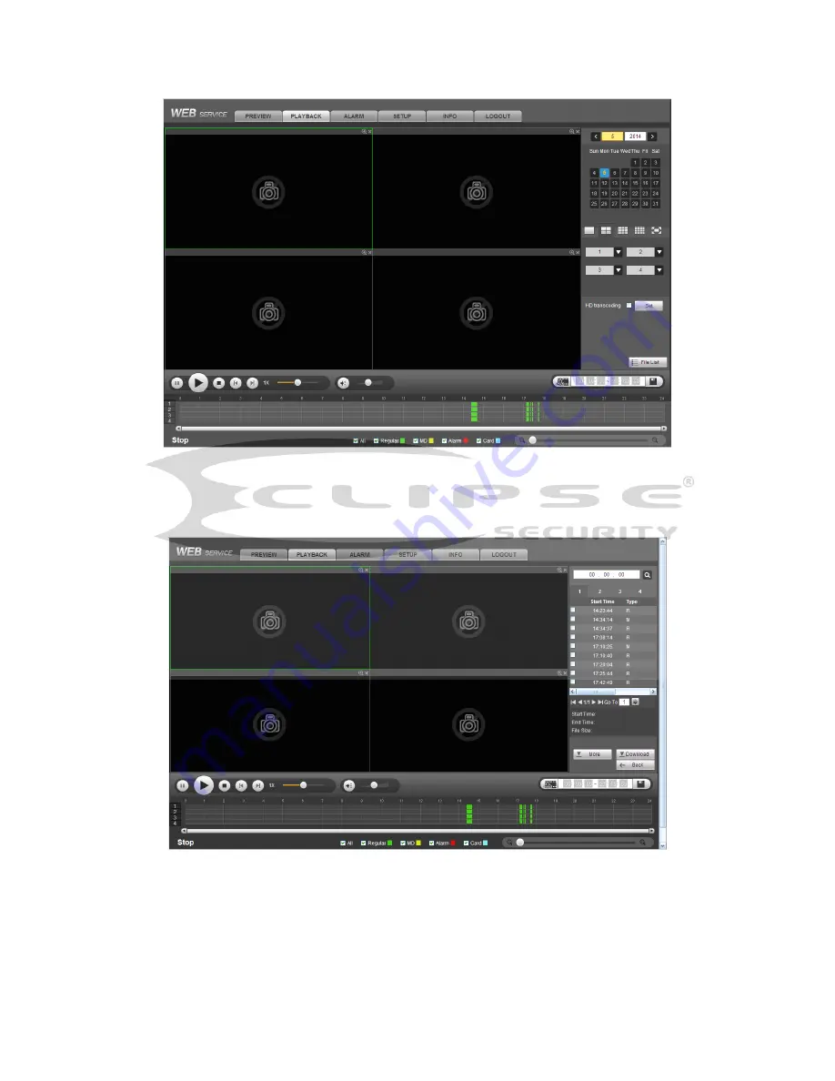 Eclipse ECL-HYDVR32B User Manual Download Page 223