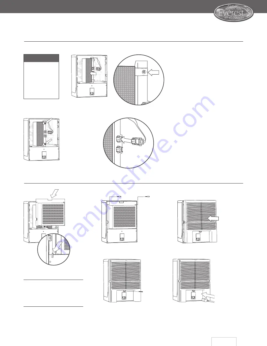 EcoQuest Fresh Air Everest User Manual Download Page 21