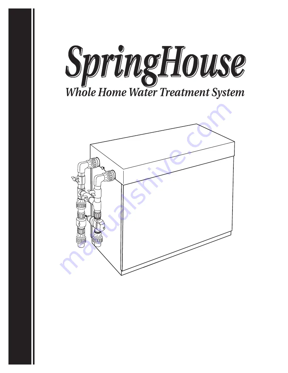 EcoQuest SpringHouse Owner'S Manual Download Page 1