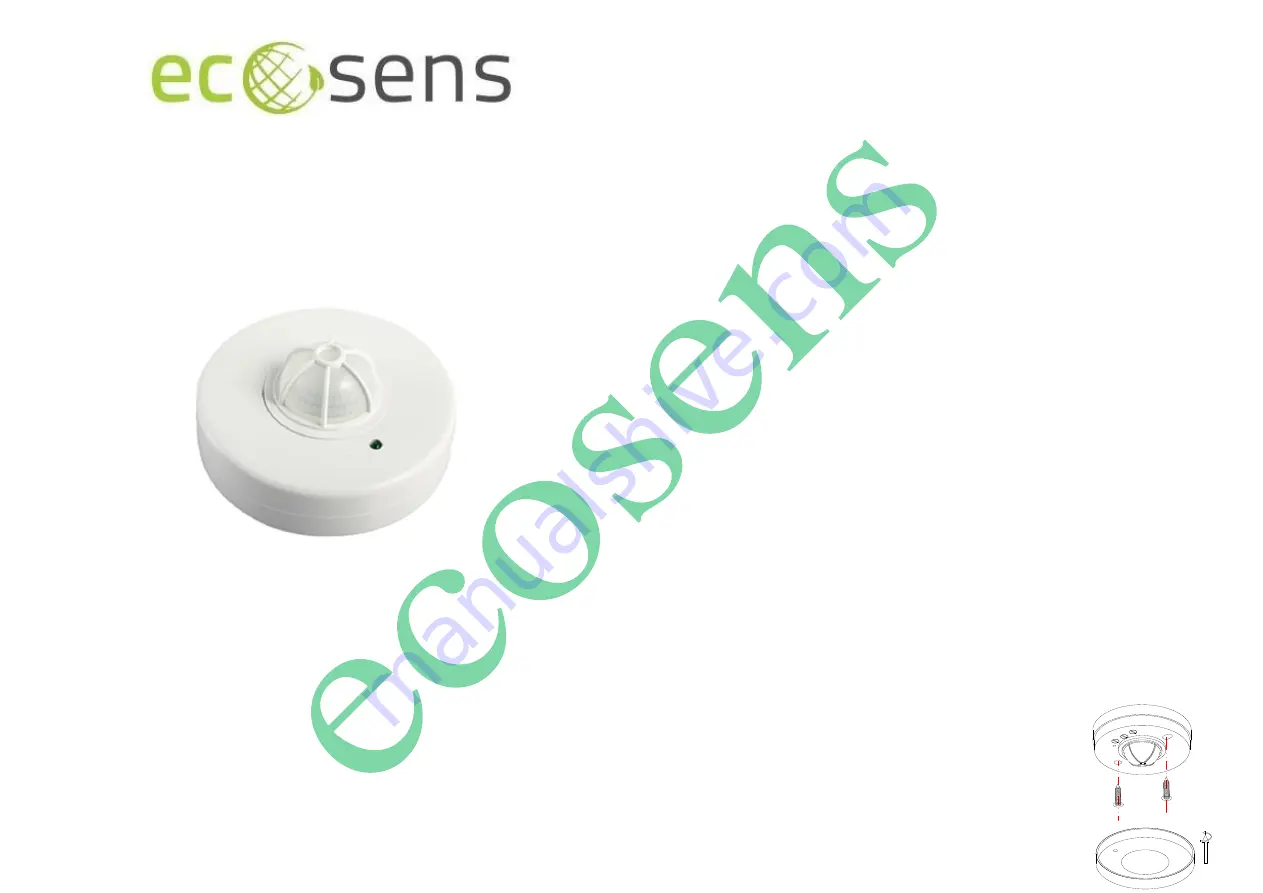 ecosens ECO-03 Скачать руководство пользователя страница 1