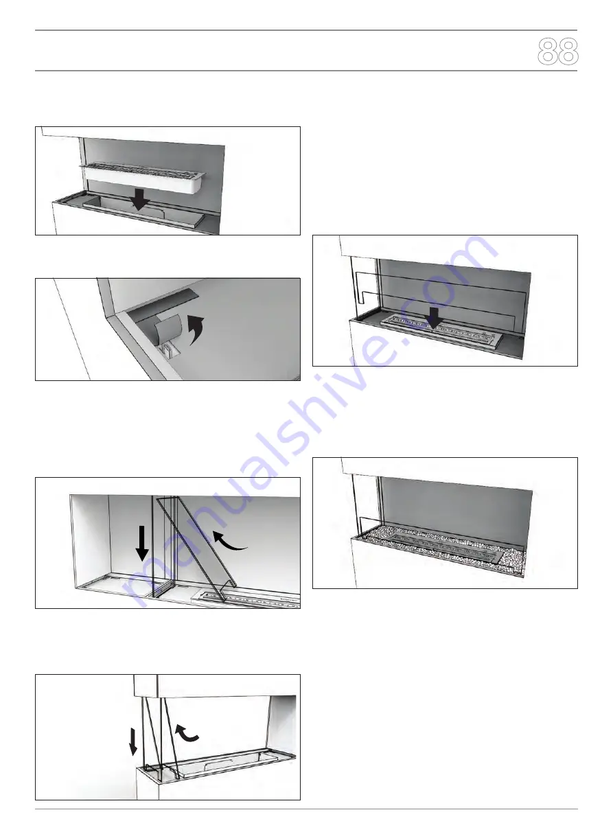 EcoSmart Fire FLEX Bay Clearances And Installation Manual Download Page 90