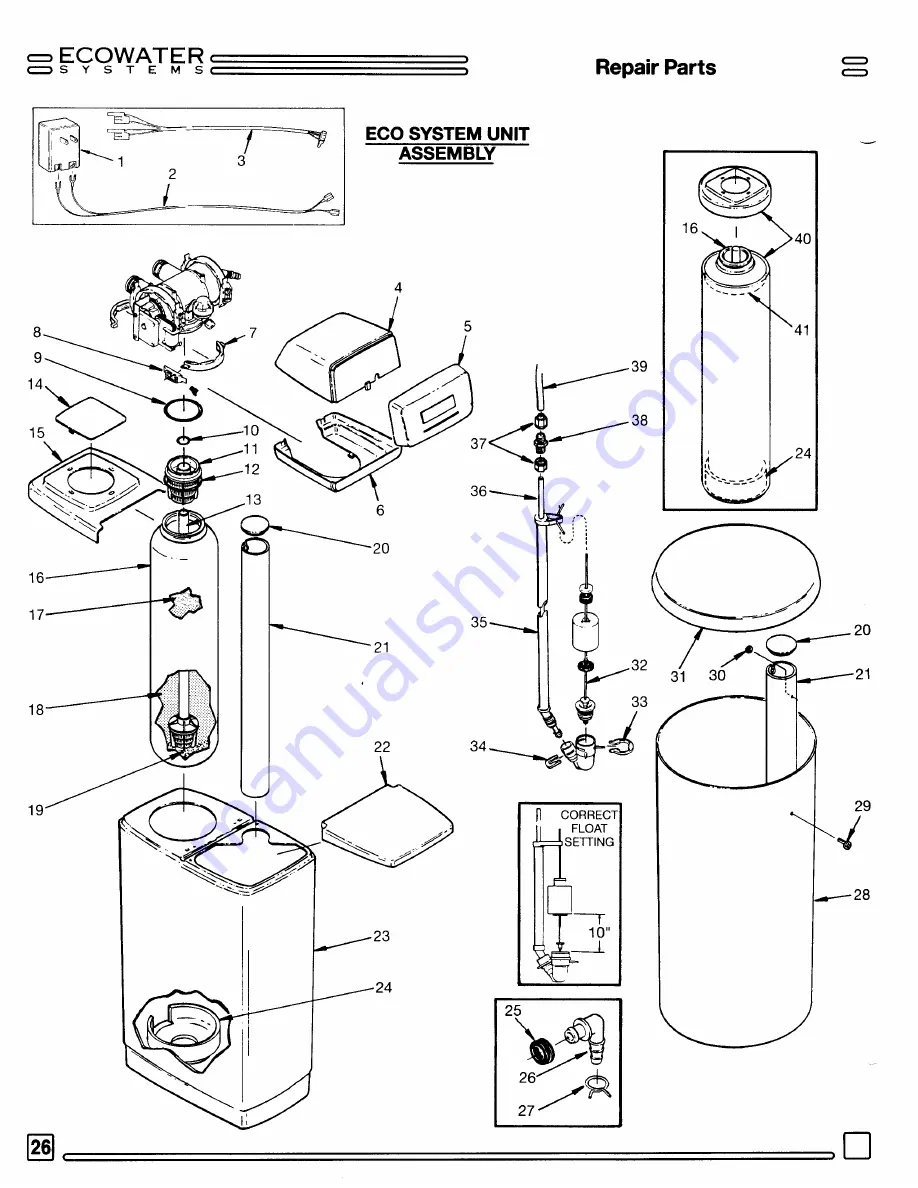 EcoWater R20 Owner'S Manual Download Page 26