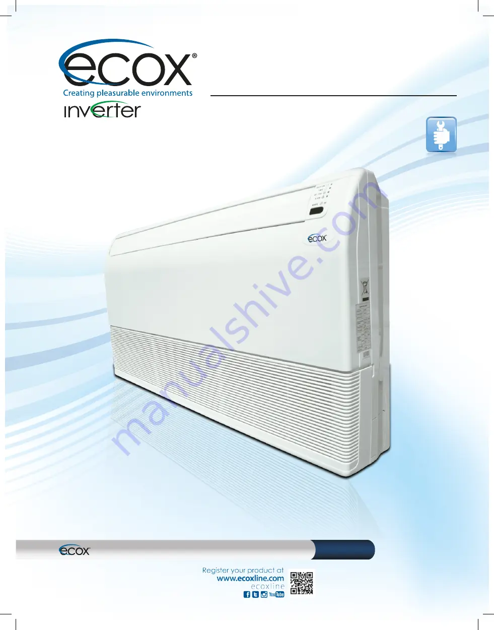 Ecox EIHPTC Series Owner'S Manual Download Page 1