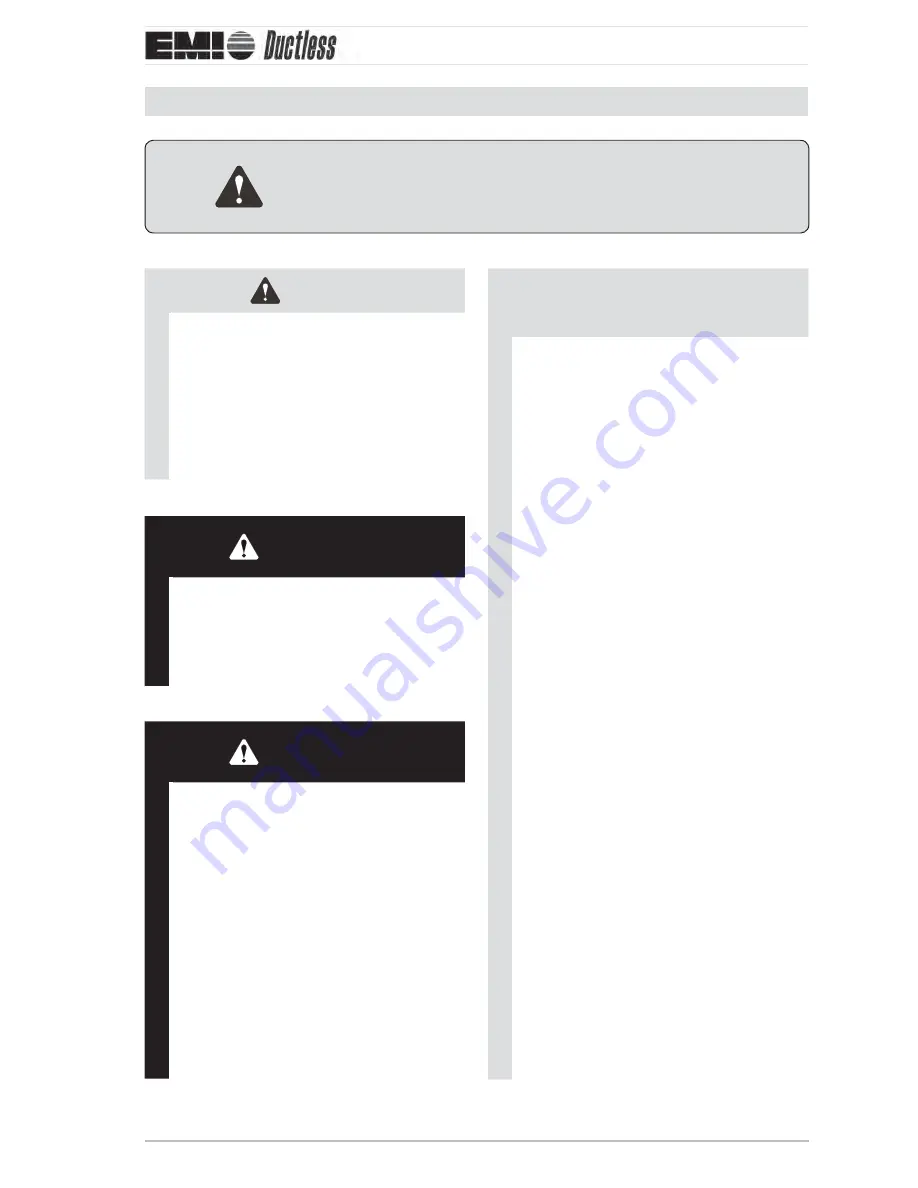 ECR International CACG Installation, Operation And Maintenance Manual Download Page 3