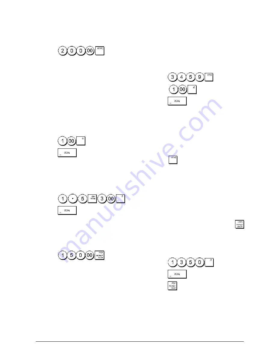 ECR 6100 User Manual Download Page 25