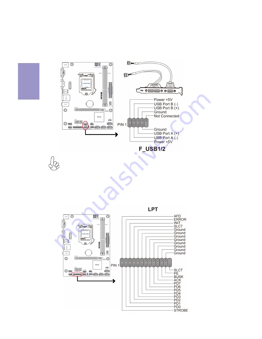 ECS H61H2-M8 User Manual Download Page 22