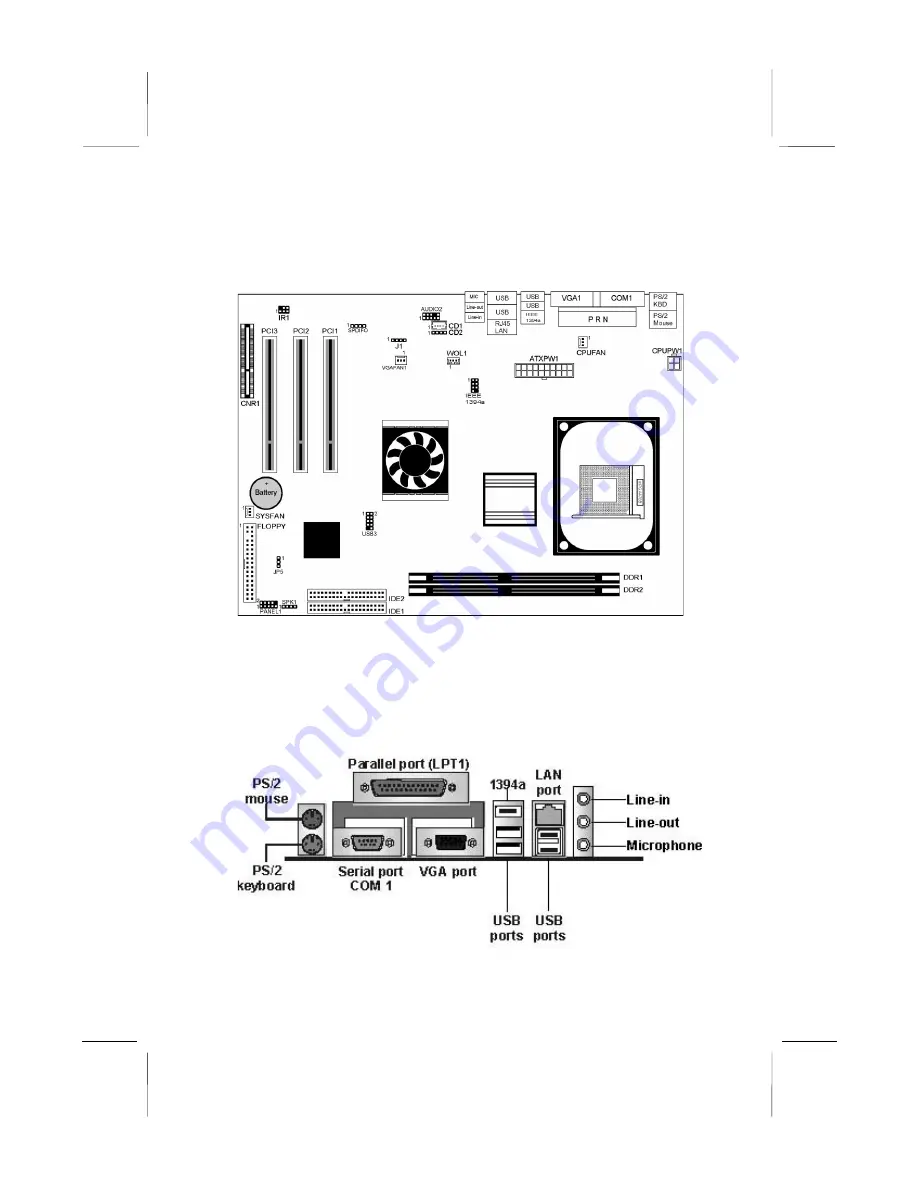 ECS P4S8A Manual Download Page 14