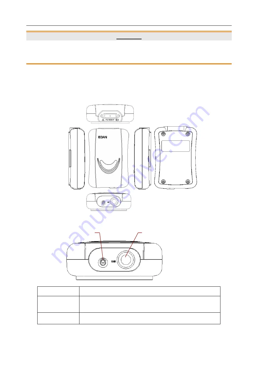 EDAN INSTRUMENTS VE-1010 User Manual Download Page 13