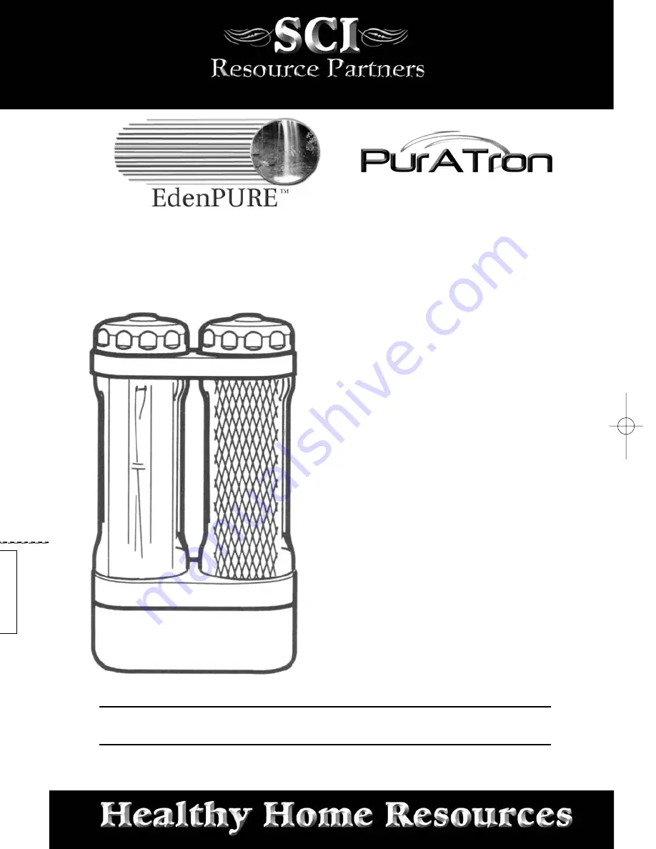 EdenPURE AQUA2000 Скачать руководство пользователя страница 1