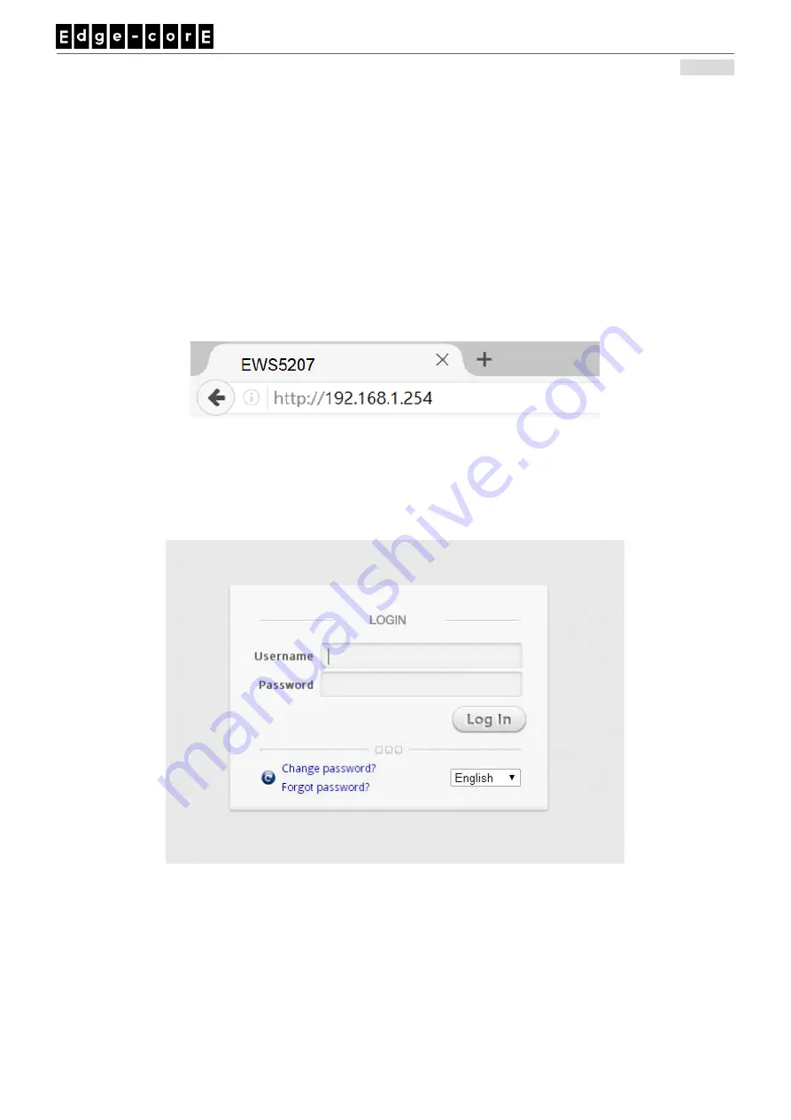 Edge-Core EWS5207 Скачать руководство пользователя страница 11