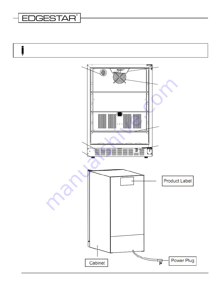 EdgeStar CBR1501SLD Owner'S Manual Download Page 6