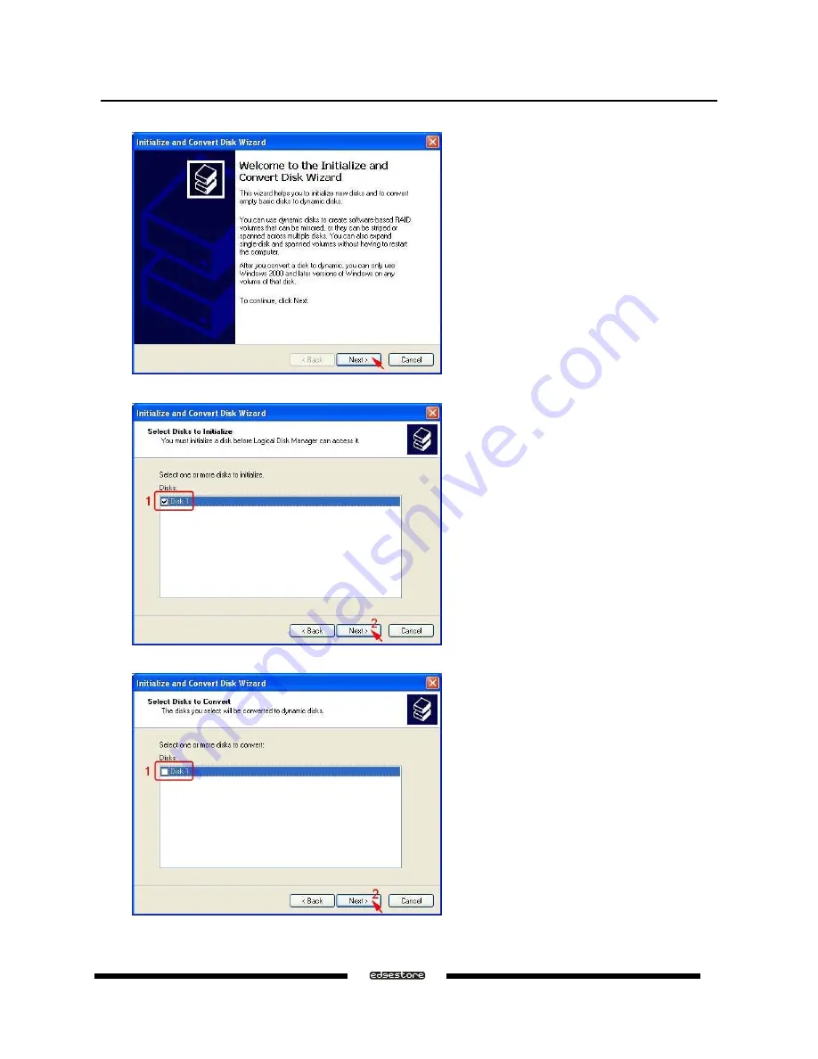 Edgestore DAS501t User Manual Download Page 31