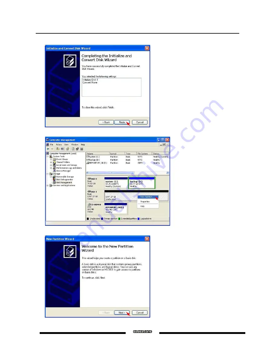 Edgestore DAS501t User Manual Download Page 32