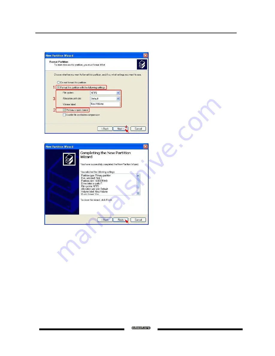 Edgestore DAS501t User Manual Download Page 34